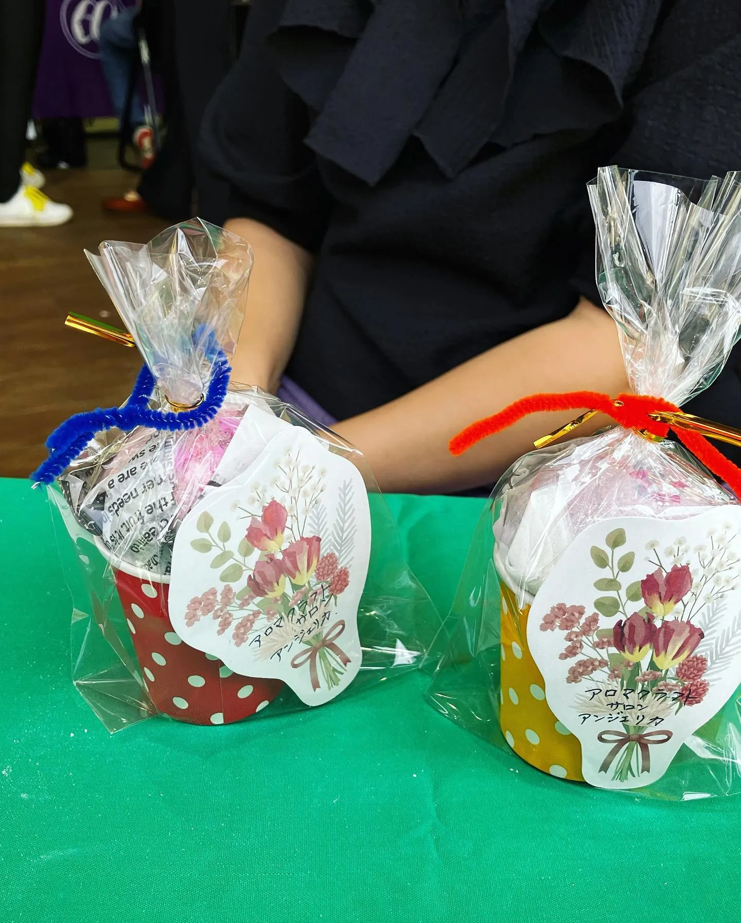 バスボムとアロマストーン